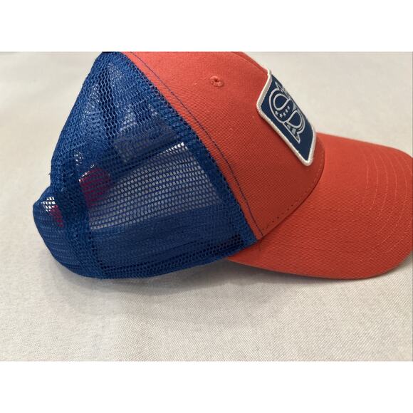 Southern Tide Trucker Hat Classic Patch Logo Blue Coral One Size - Picture 3 of 11